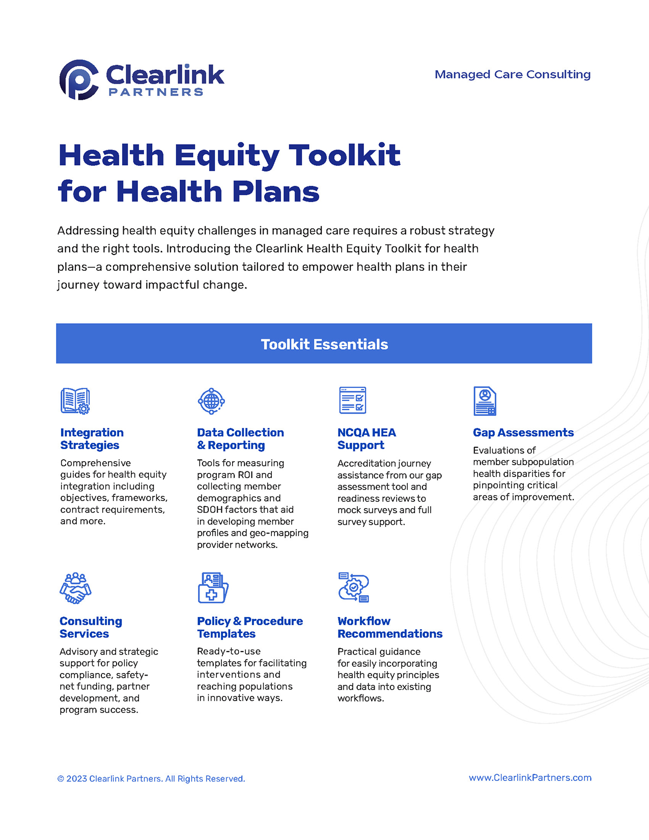 Health Equity Toolkit for Health Plans