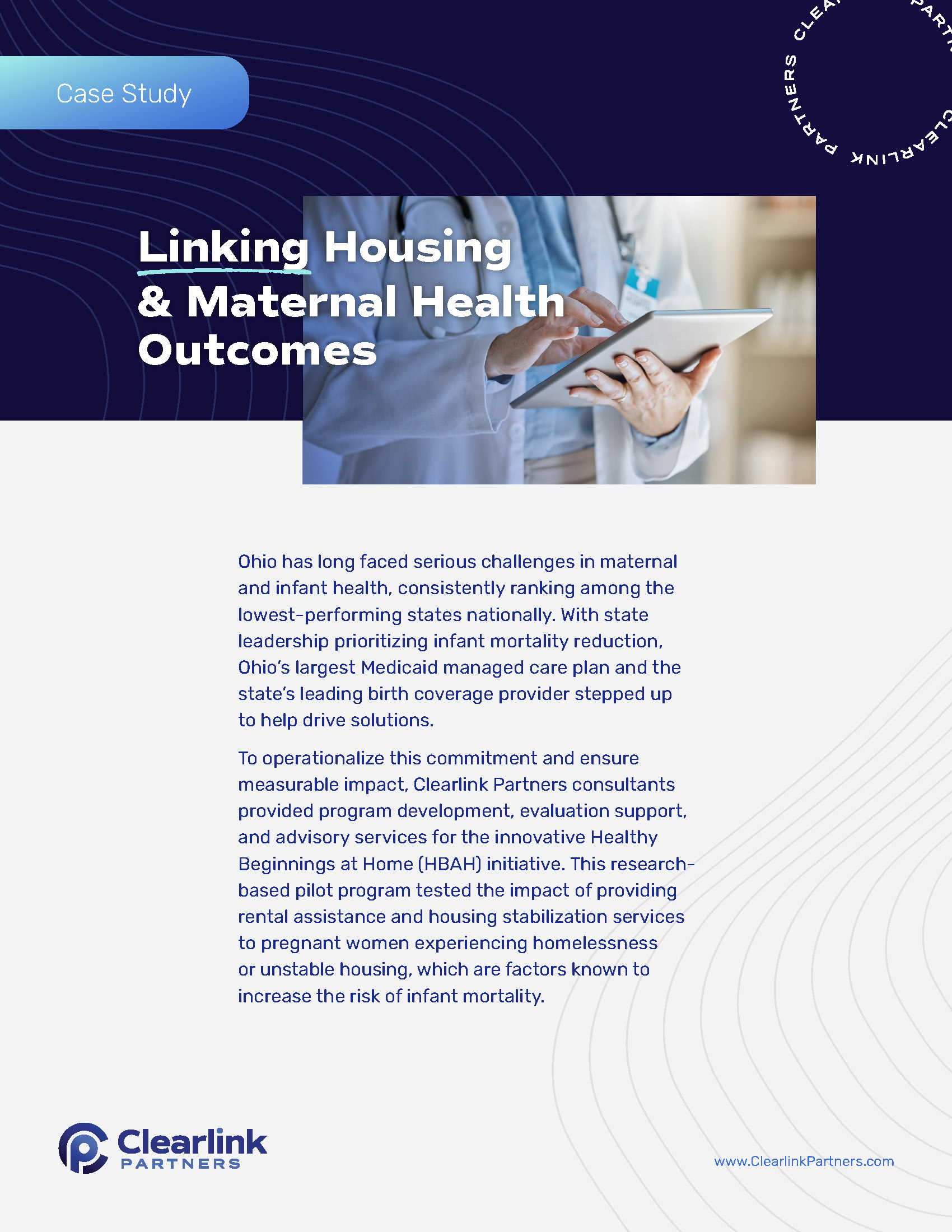 Linking Housing & Maternal Health Outcomes