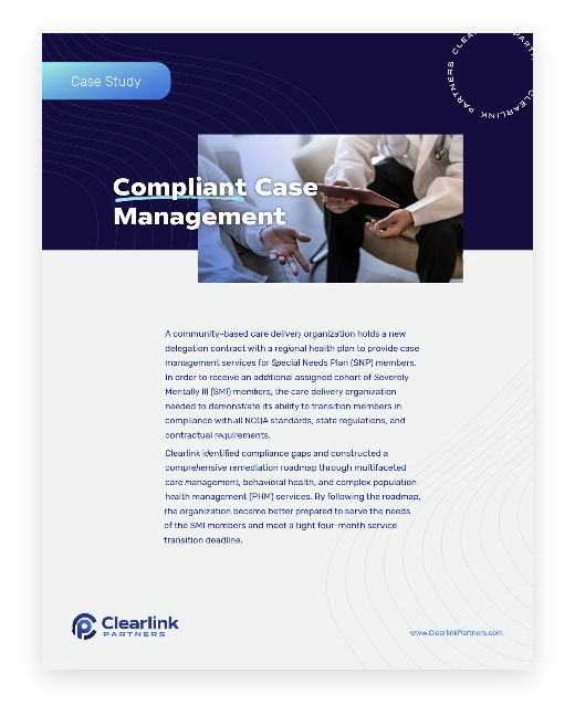 Compliant Case Management